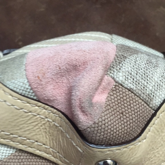 EUC Coach Patchwork Carly Purse - Picture 5 of 6